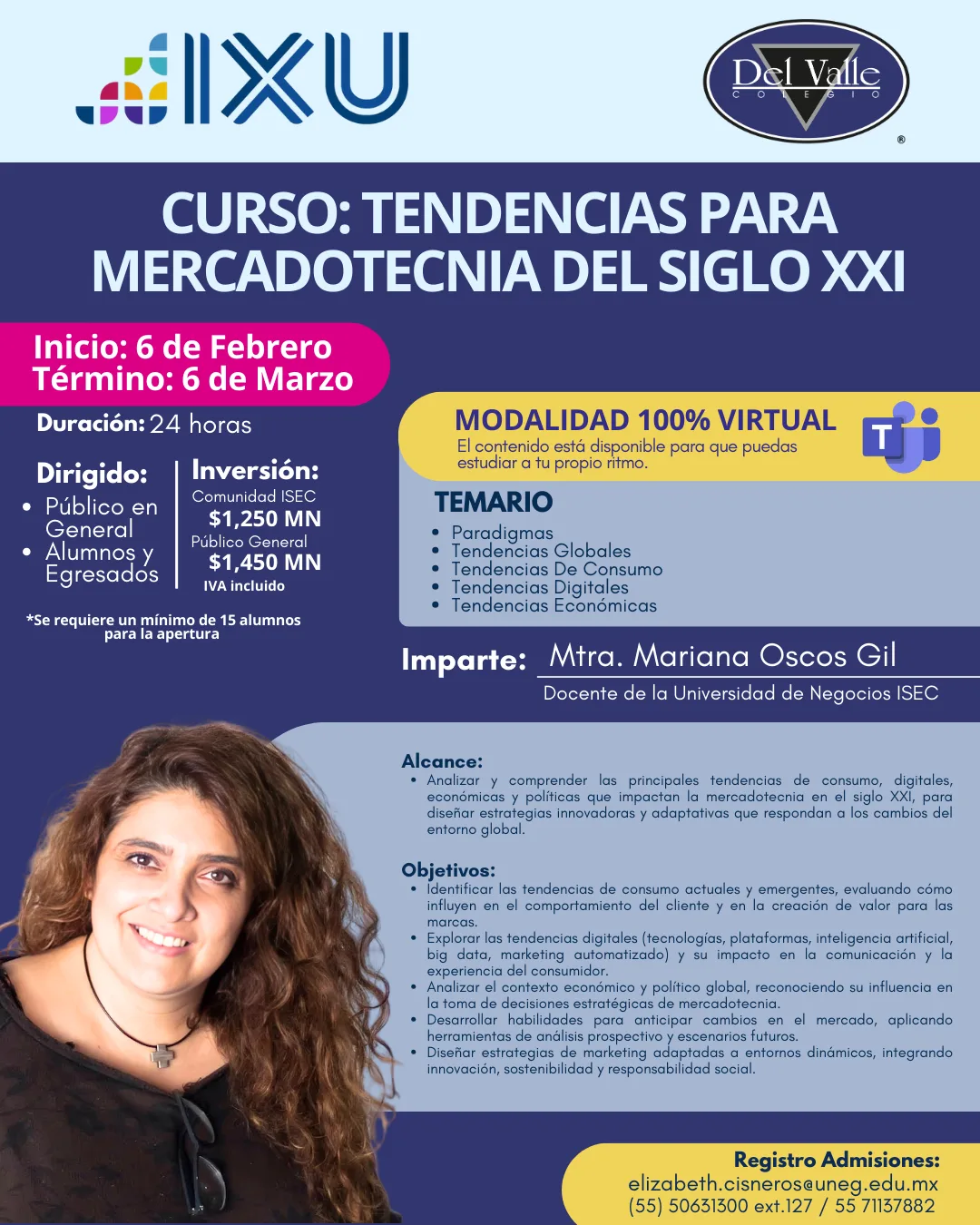 Curso Tendencias para mercadotecnia del siglo XXI