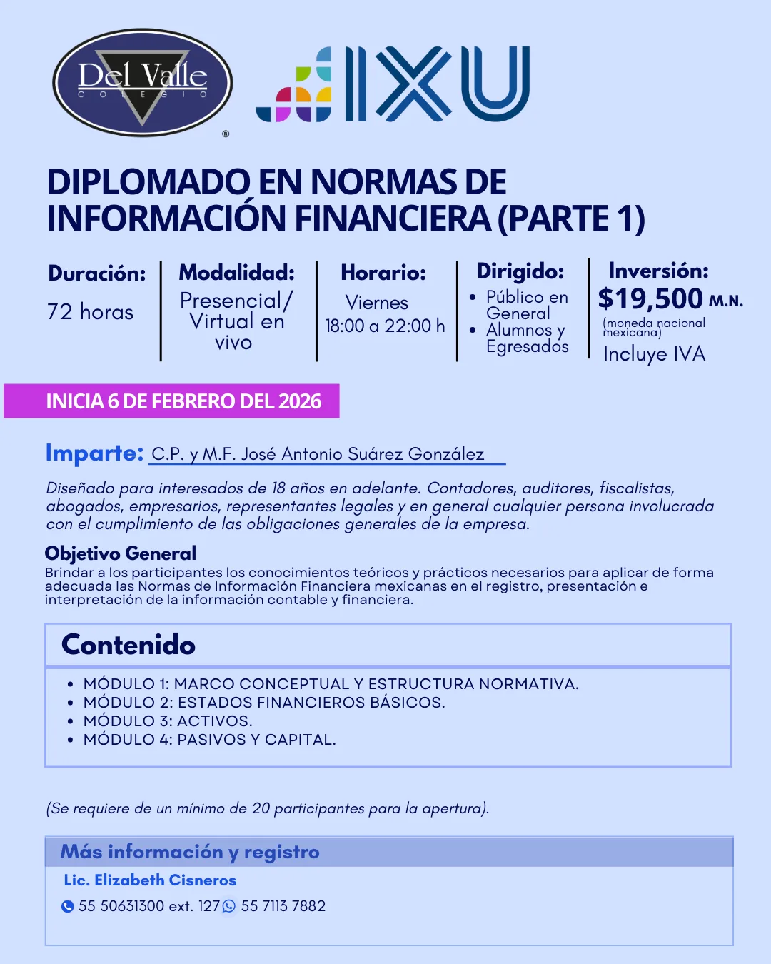 Diplomado en Normas de Informacion Financiera