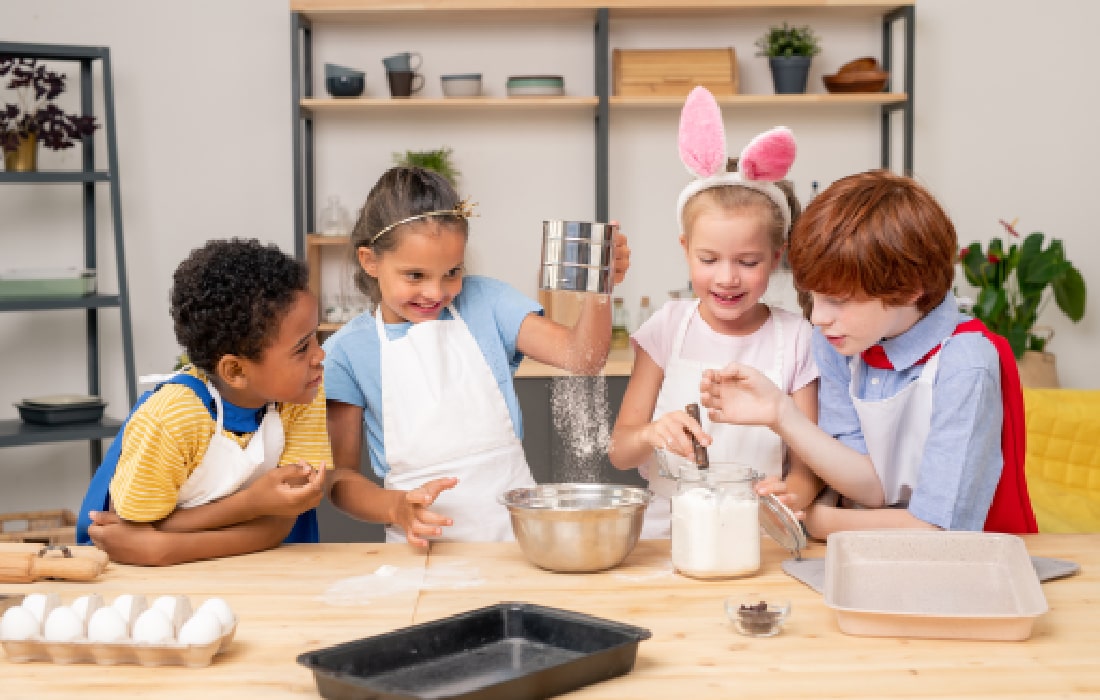 Descubre los beneficios de que los niños cocinen. ¡Permite que tu pequeño alimente sus habilidades culinarias! 👨‍🍳​❤️​